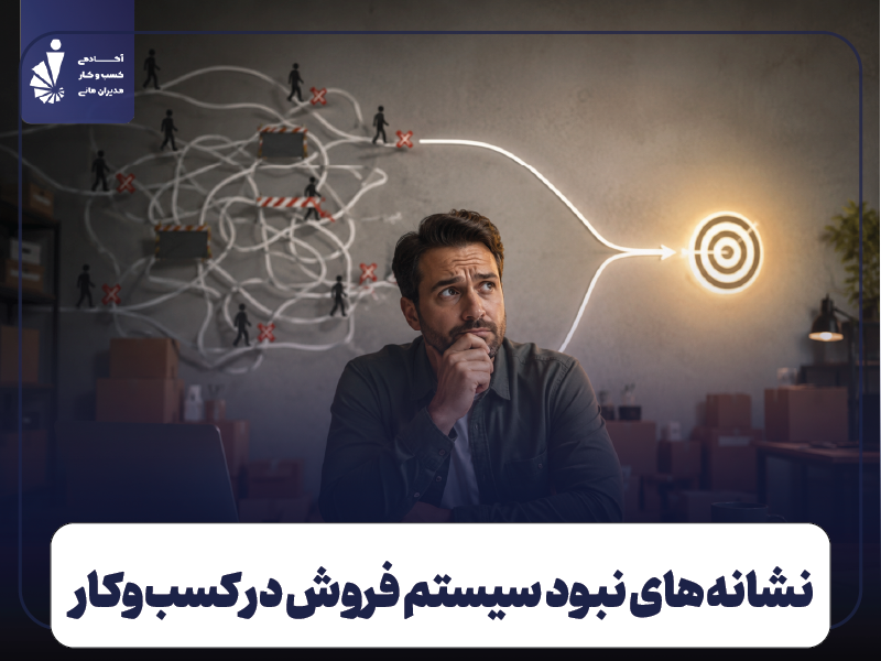 از کجا بفهمیم مشکل کسب‌ و کار، نبود سیستم فروش است؟