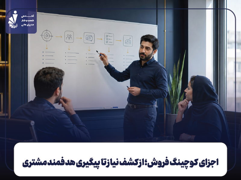 اجزای کوچینگ فروش؛ از کشف نیاز تا پیگیری هدفمند مشتری