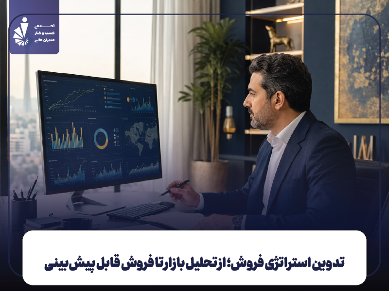 تدوین استراتژی فروش؛ از تحلیل بازار تا فروش قابل پیش‌بینی
